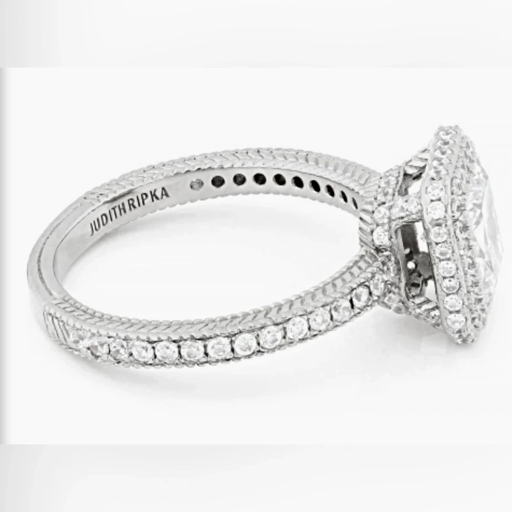 Judith Ripka White Gold Clad - Picture 6 of 8